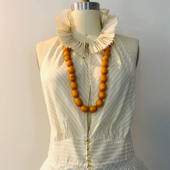 Marc Jacobs Lemon stripe top. - Picture 2 of 8